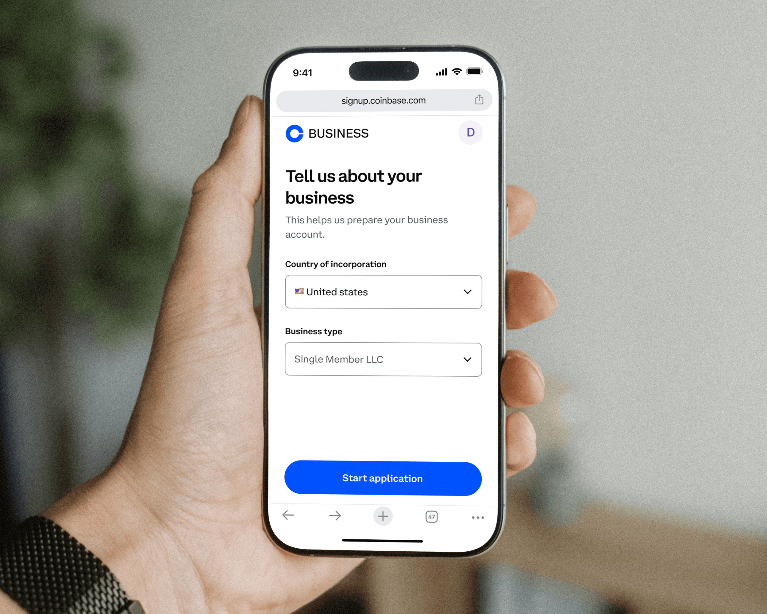 Coinbase document validation