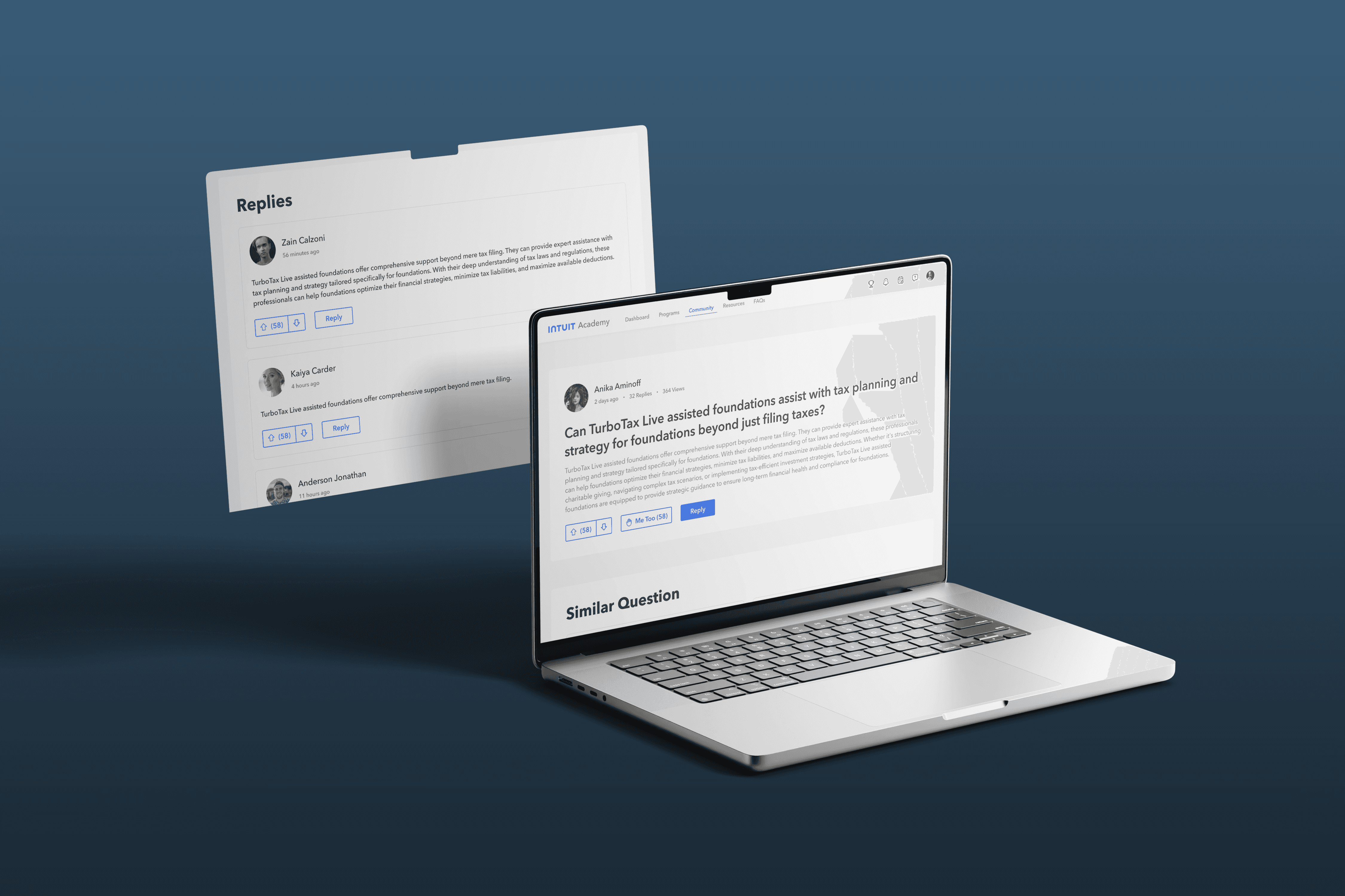Learning Academy course view
